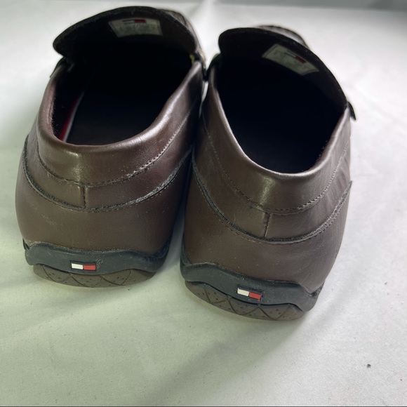 Tommy Hilfiger Men's Kenny Loafer Brown Shoes - Picture 6 of 8